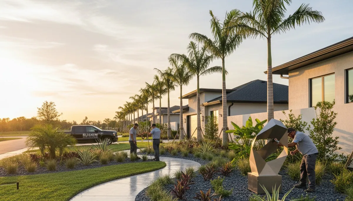 Bradenton, FL landscaping services for residential lawn care and landscape maintenance