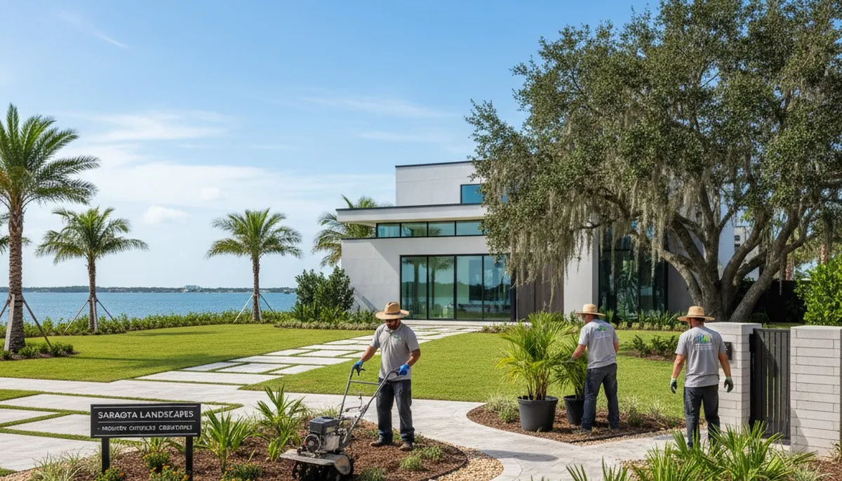 Bradenton, FL landscaping services for residential yards and professional lawn care